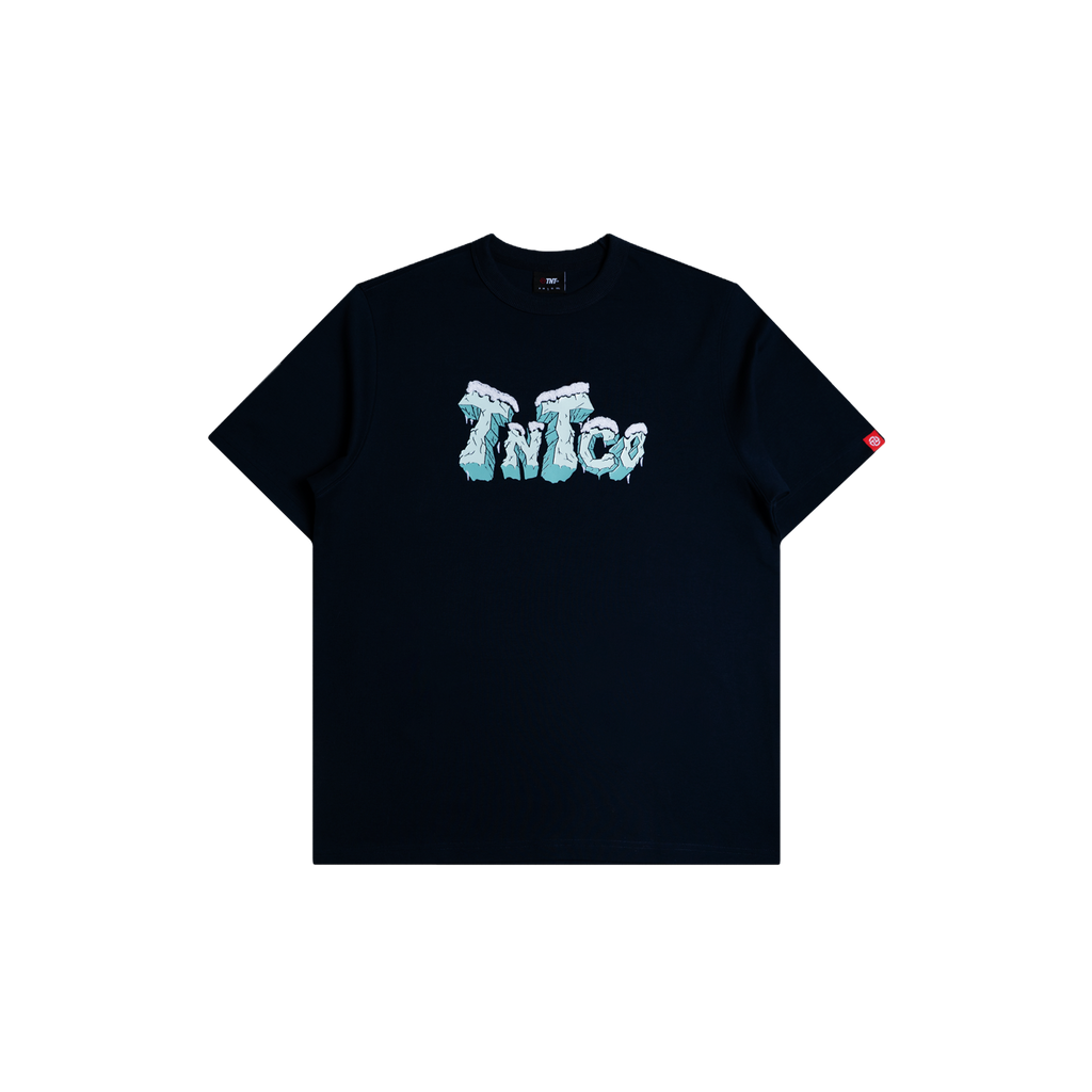 Icy Logo Tee (Navy)