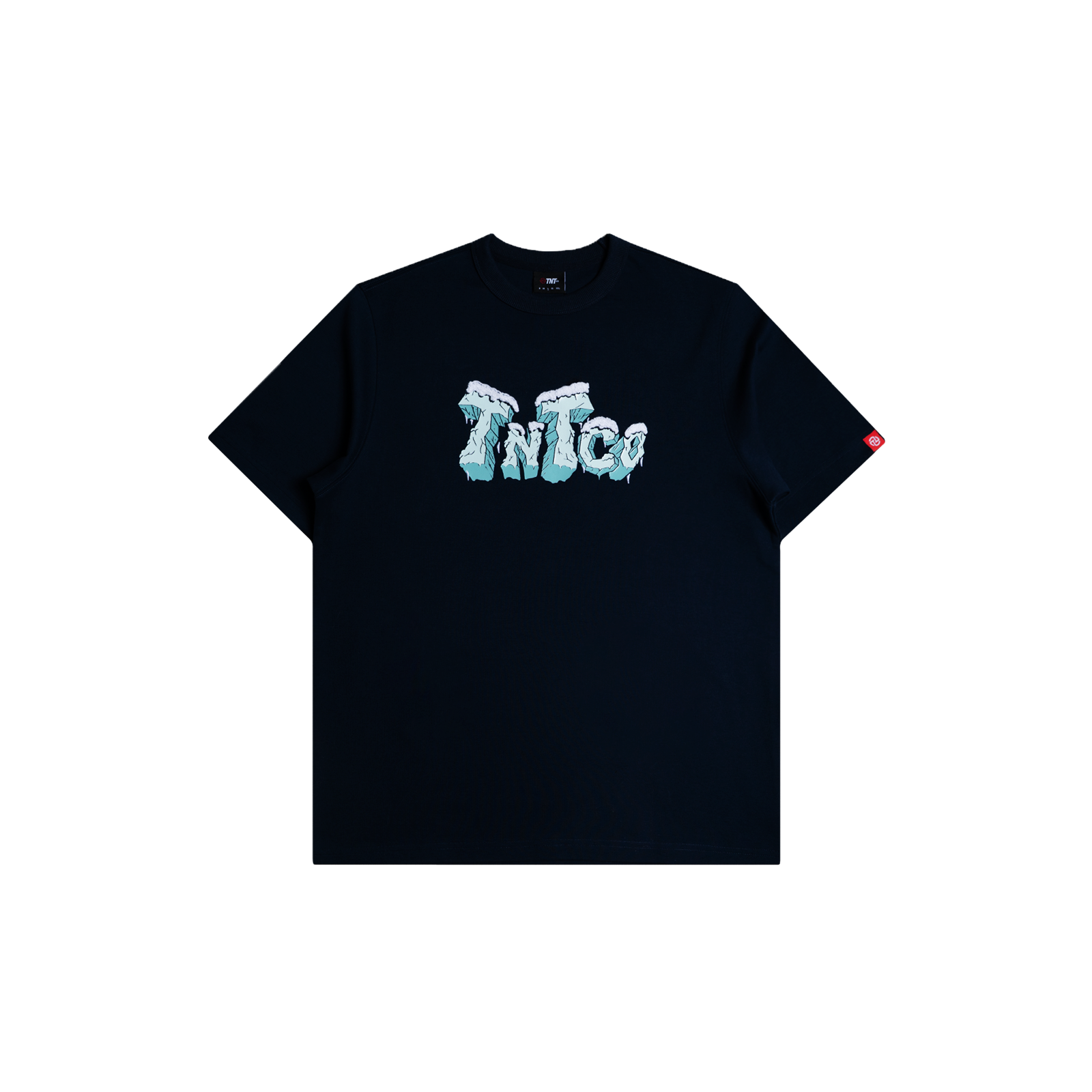 Icy Logo Tee (Navy)