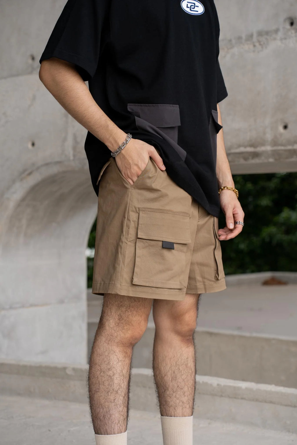 Oval Cargo Pant Short