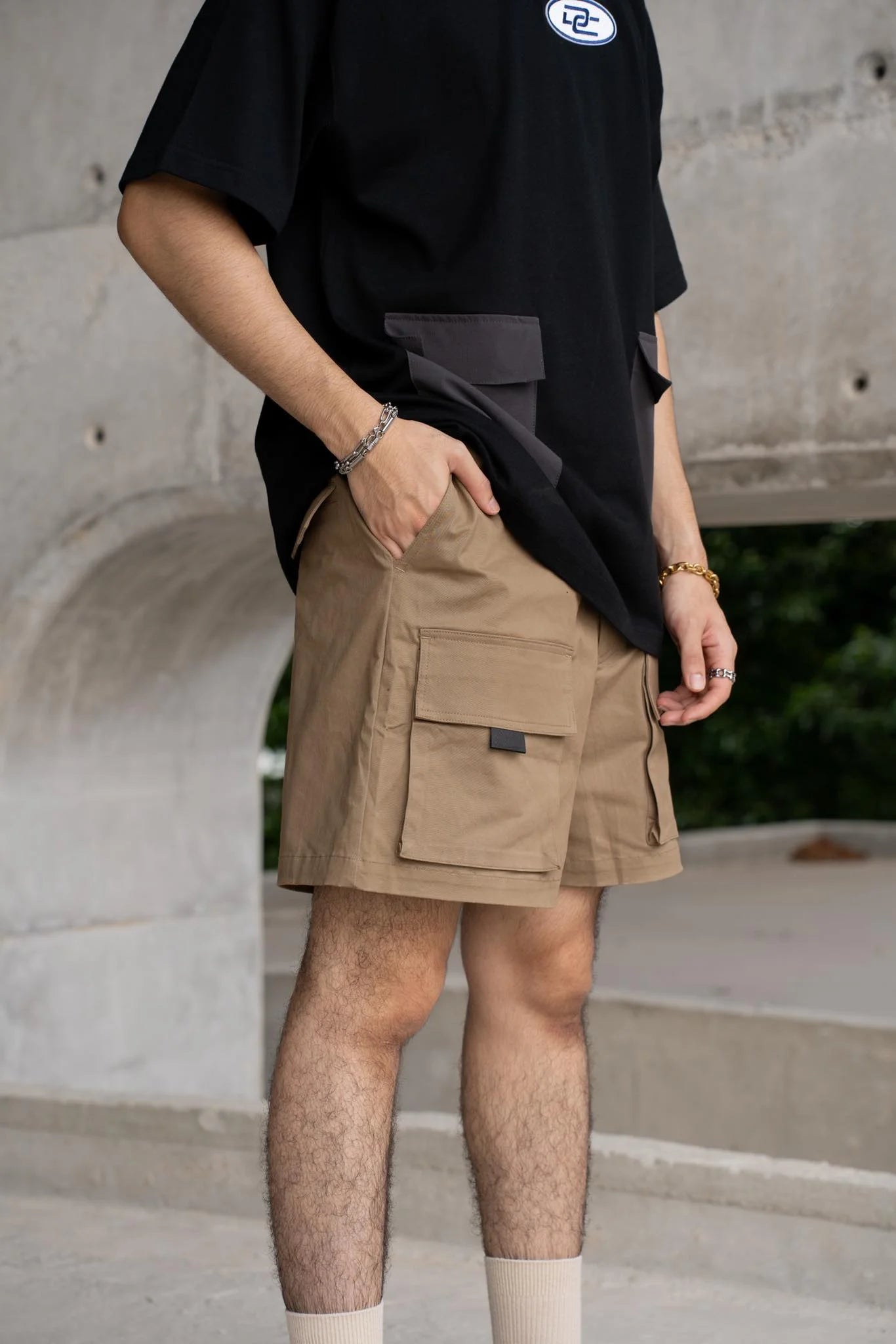 Oval Cargo Pant Short