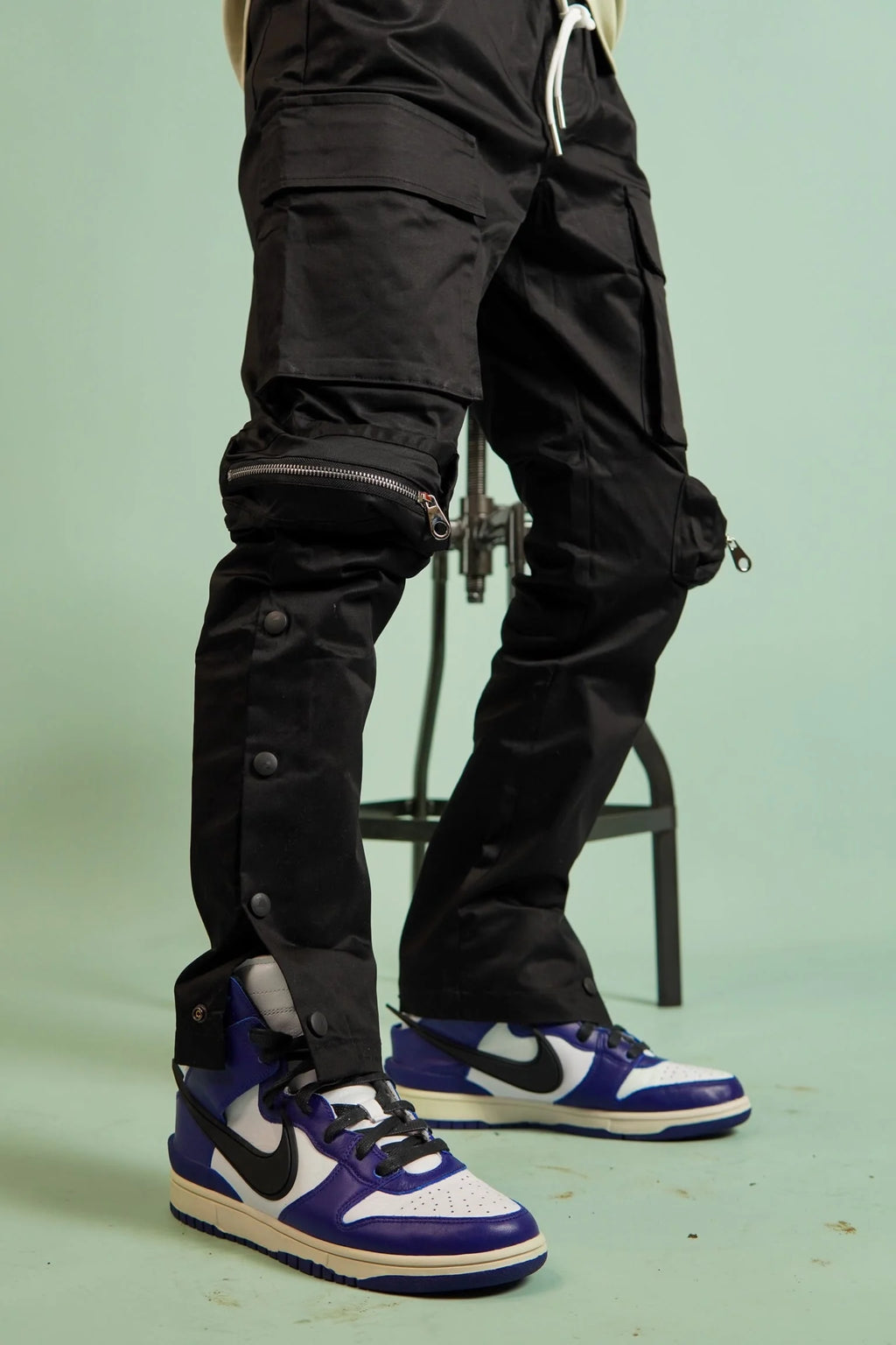 Combat Cargo Pants (Black)