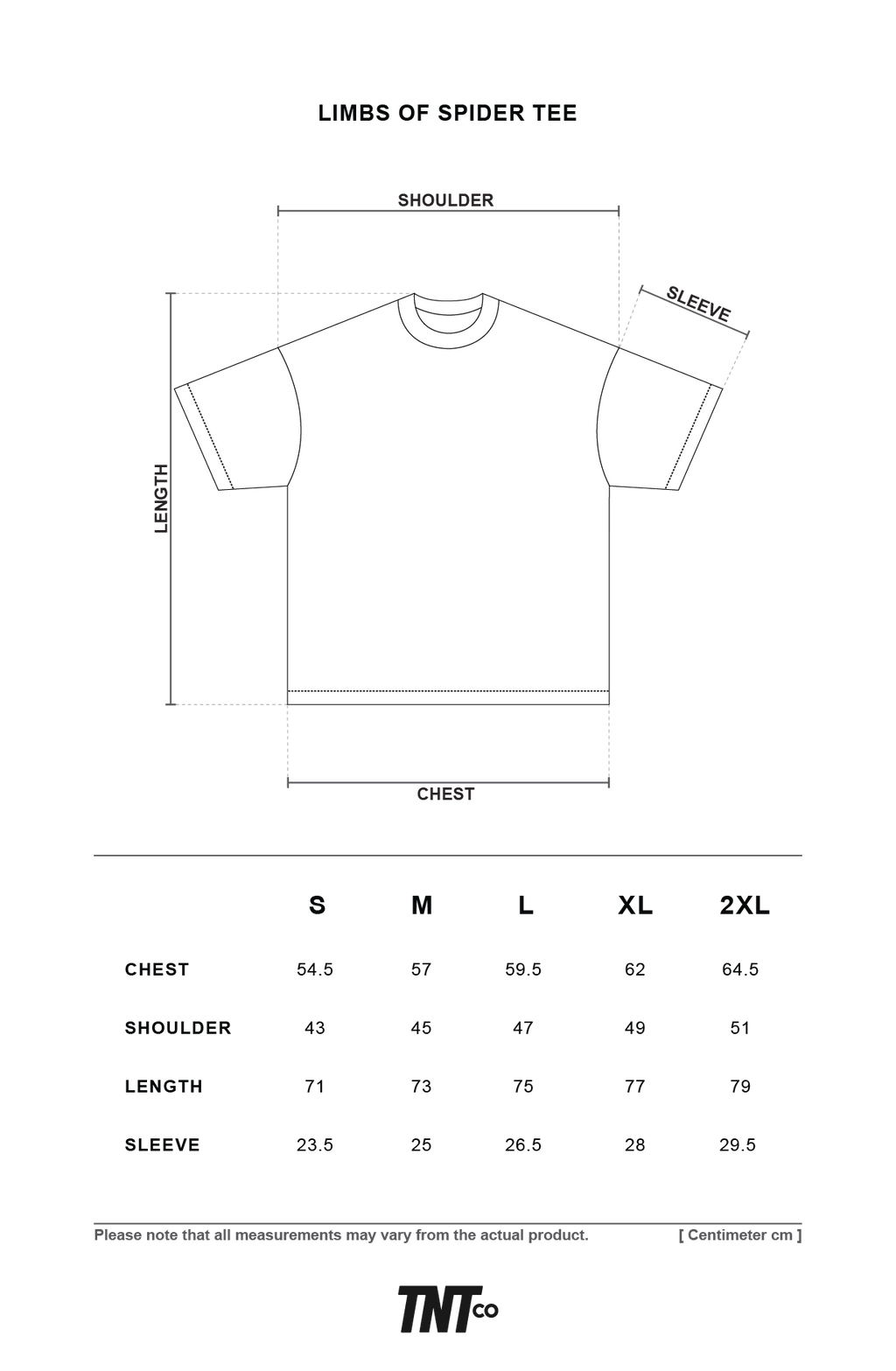Limbs Of Spider Tee (White)