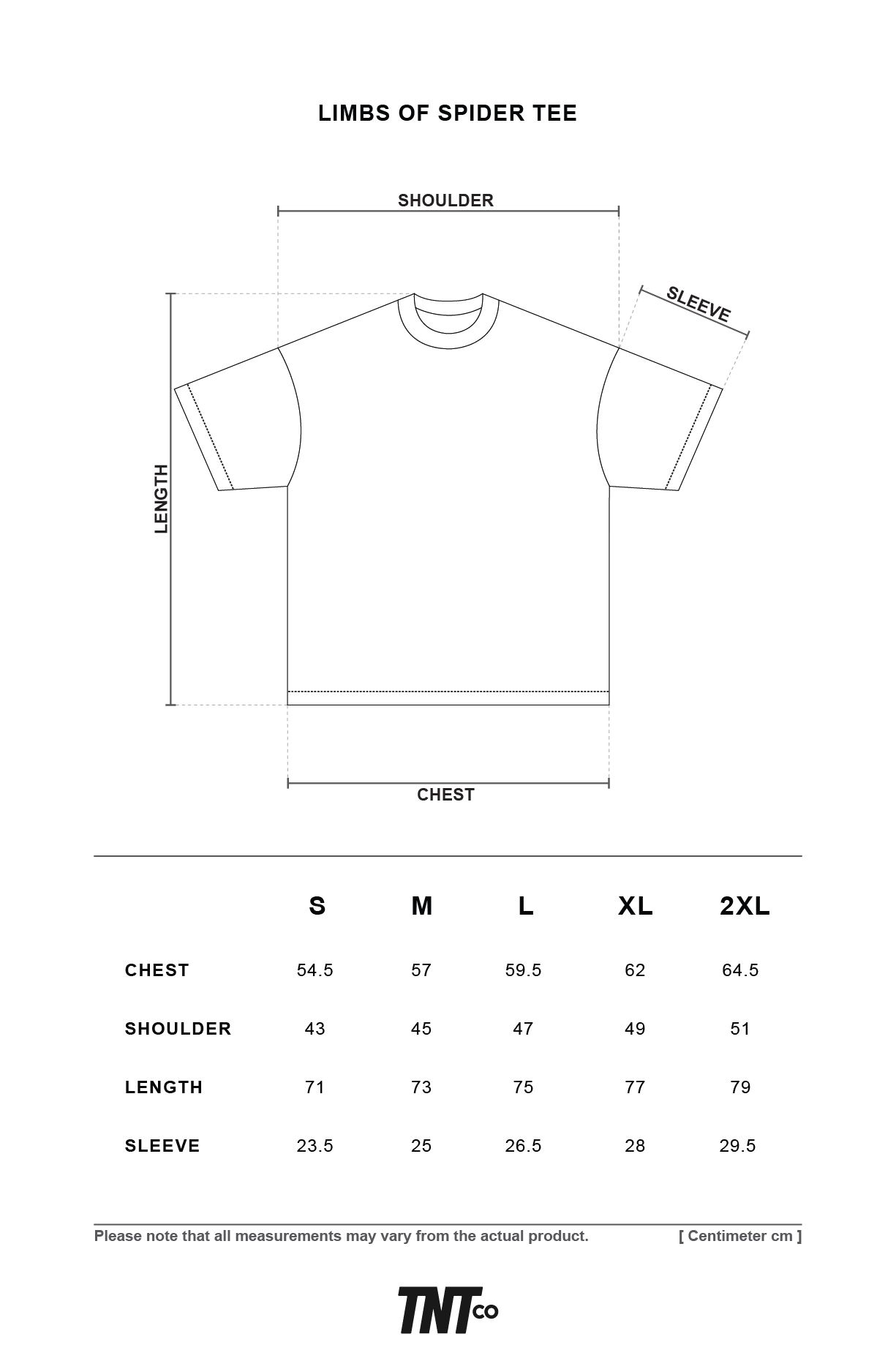 Limbs Of Spider Tee (White)
