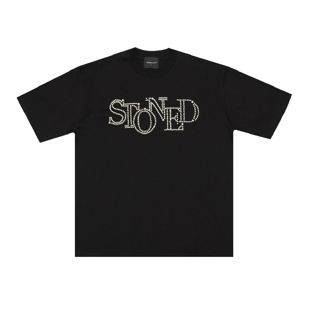 Blessed26 : Finish Pearl Logo Tee Black