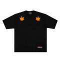 Stoned Retro : Maple UIP Tee Black