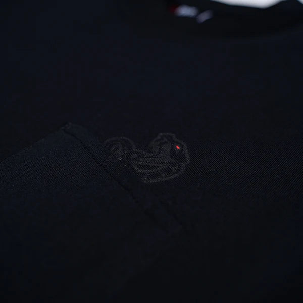 Snake Logo Tee Black