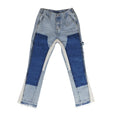 Flare Carpenter Double Knee Jeans (Blue)