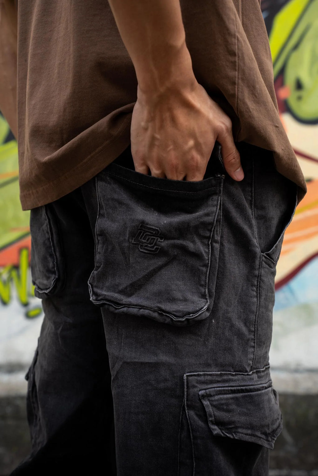 Gradient Cargo Jeans