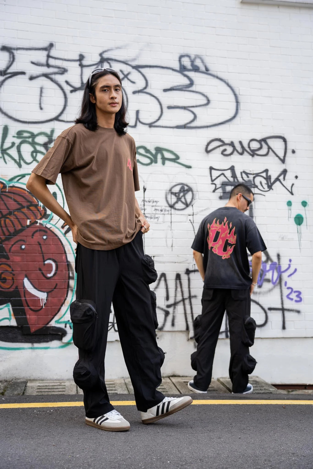 Utility 3D Cargo Pants (Black)