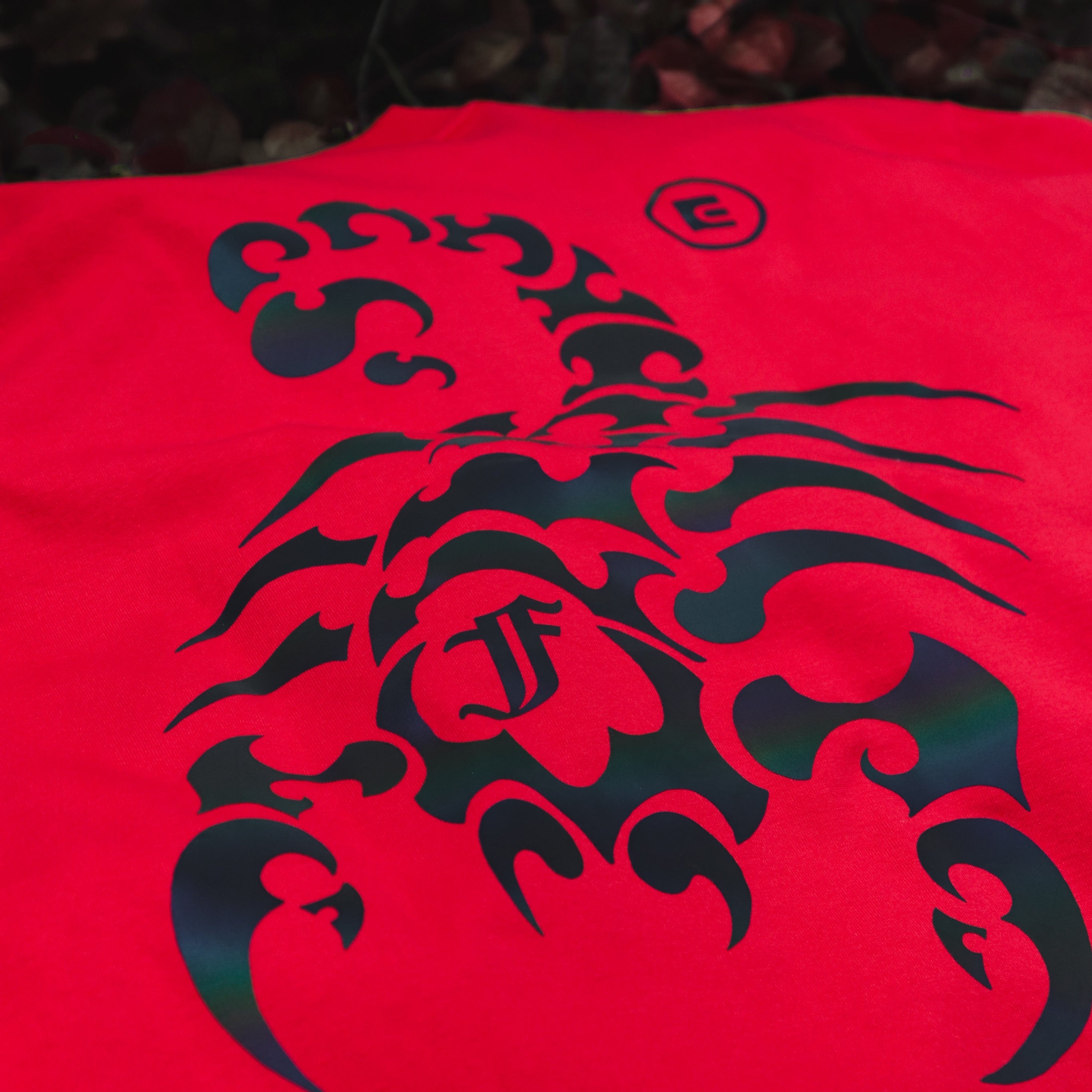 FRDCO X ENDLESS : Reflective Scorpion Tee Red