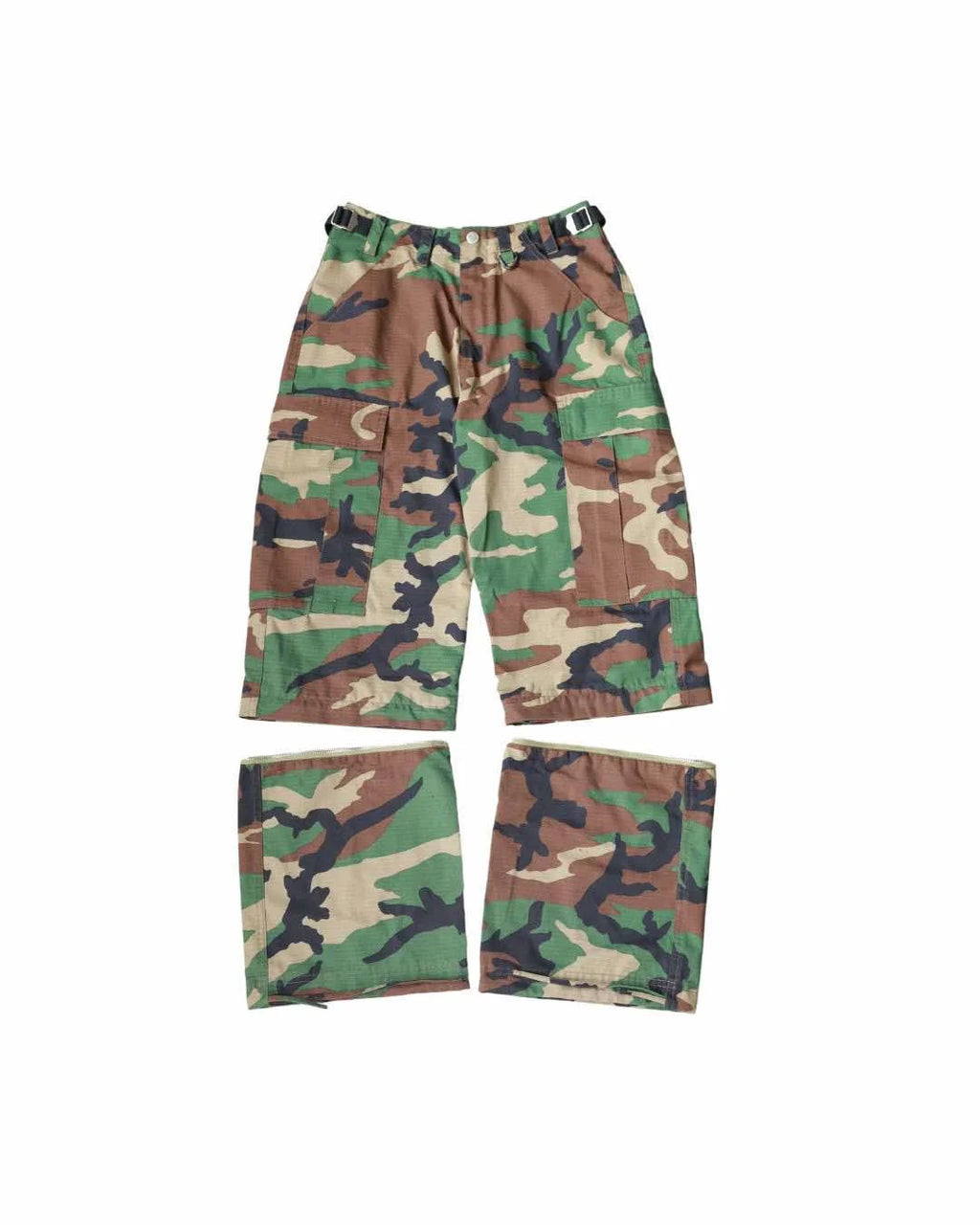 Army Detachable Baggy Cargo Pants (Army)