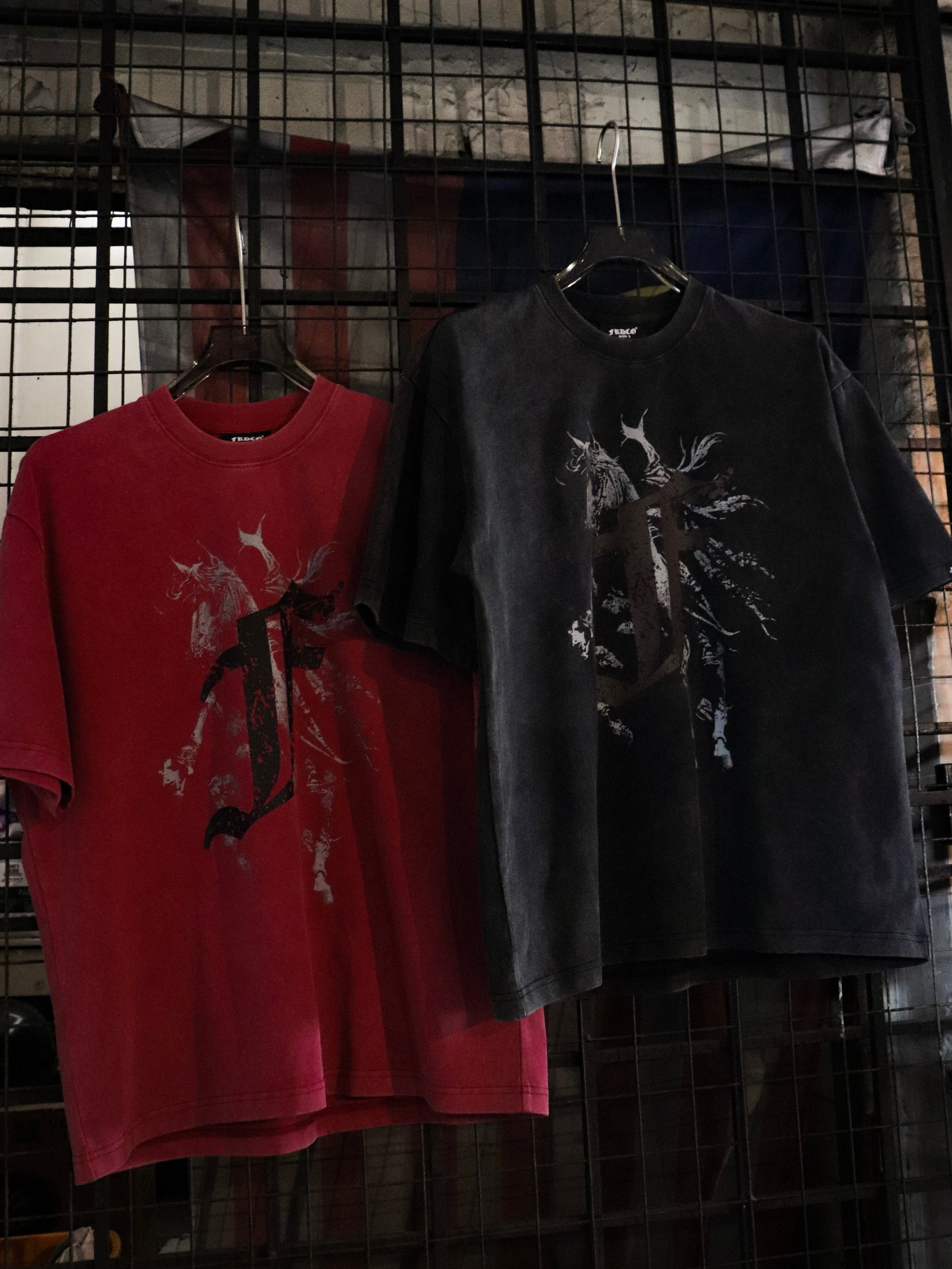 Knight Washed Tee Black