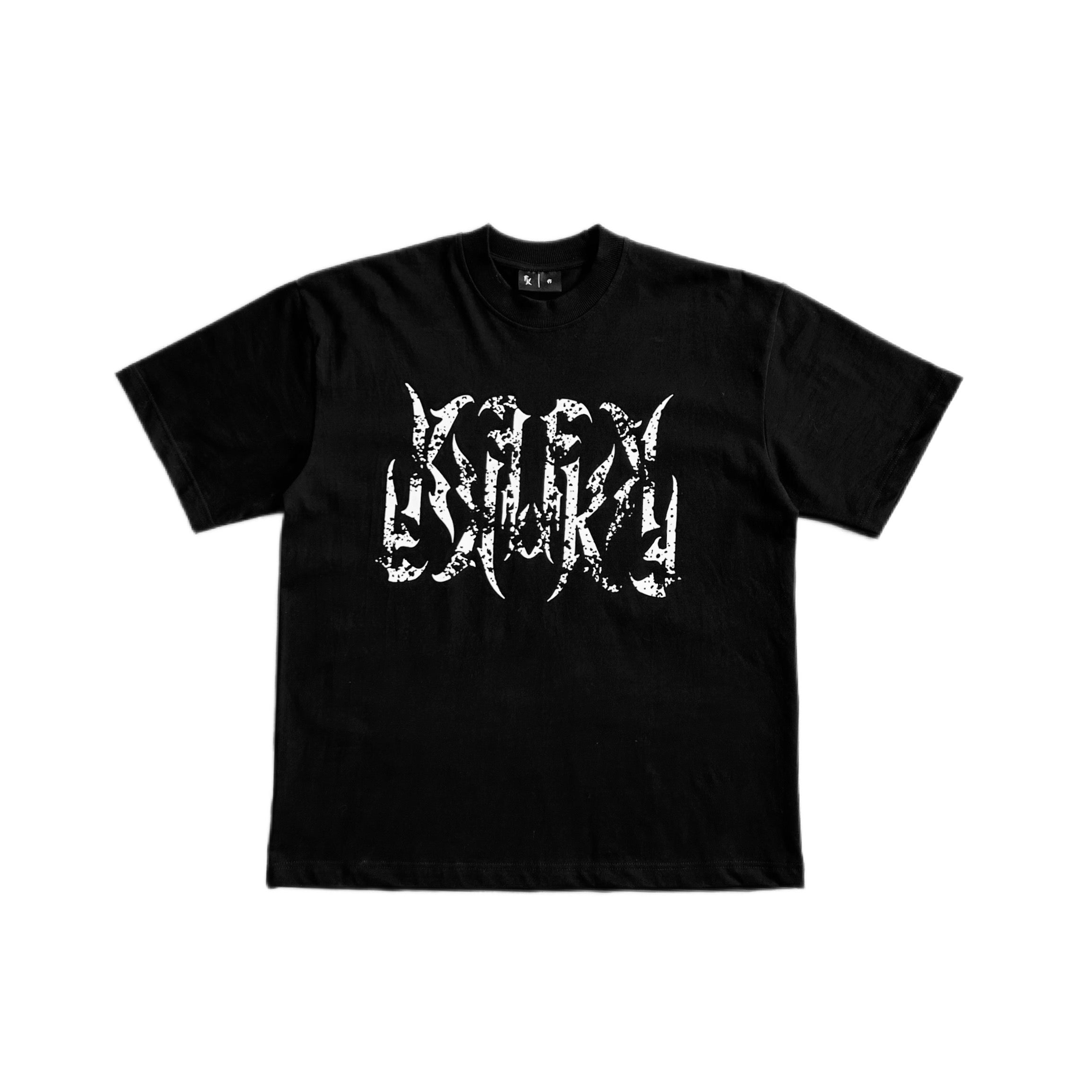 Tear Logo Tee Black