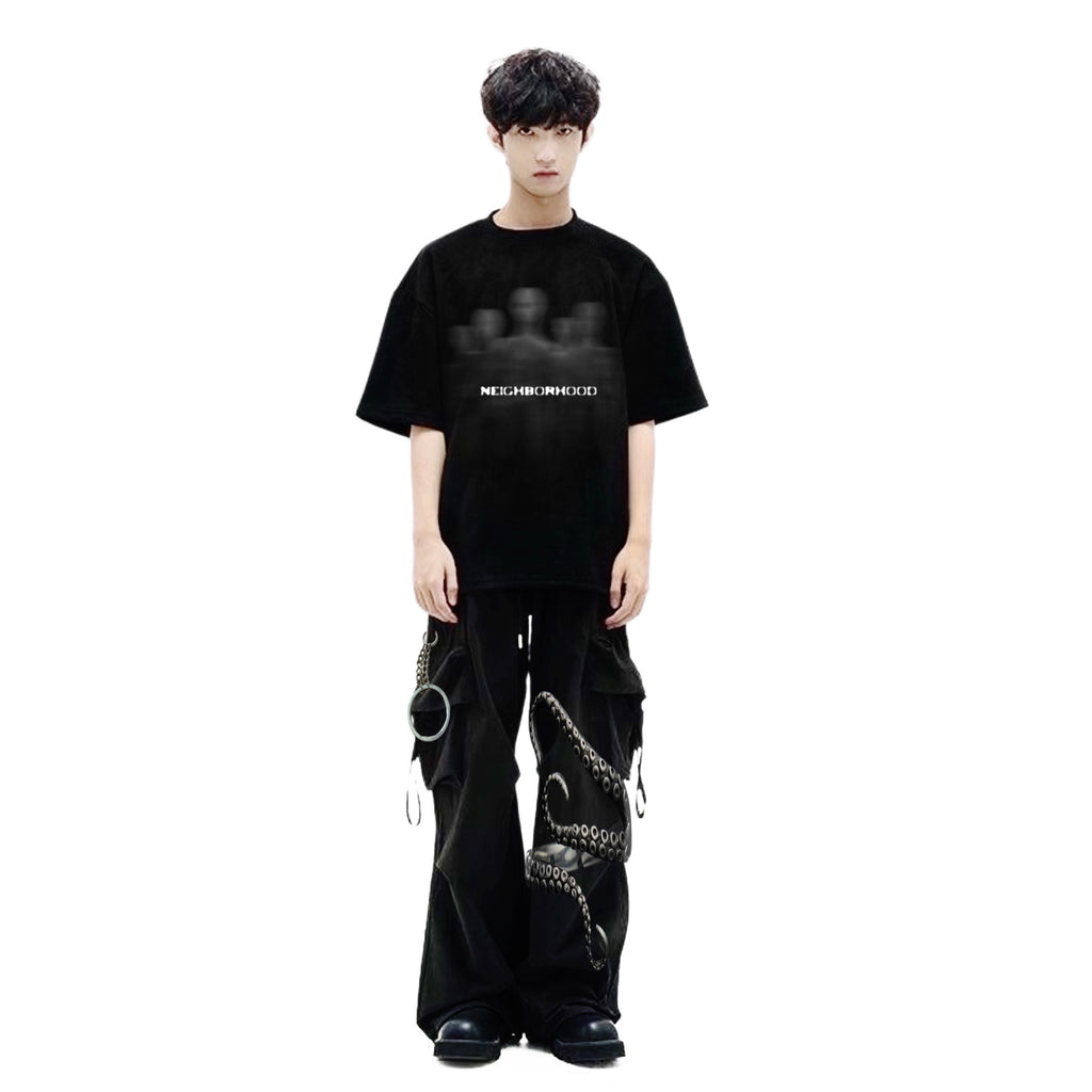 Neighborhood Alien Tee Black