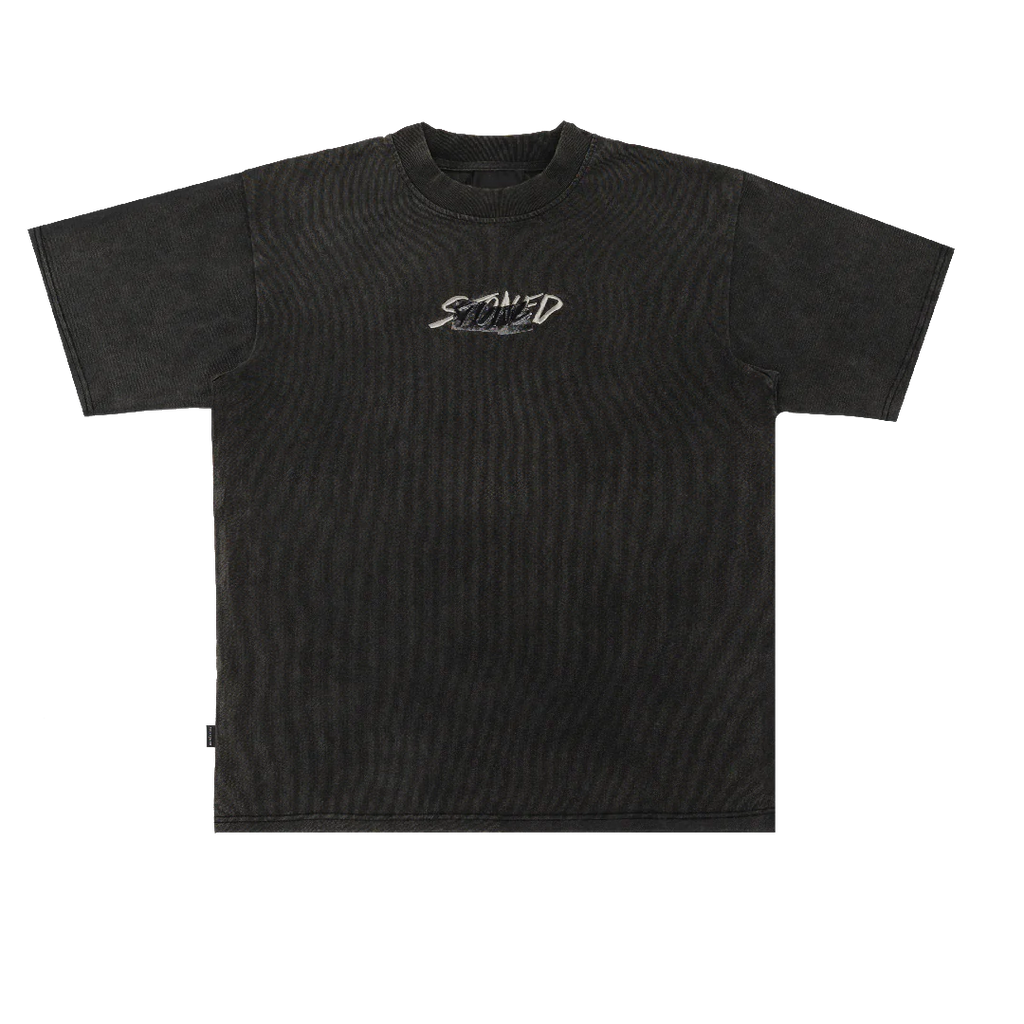 Void : Stamp Genetic Washed Tee Black