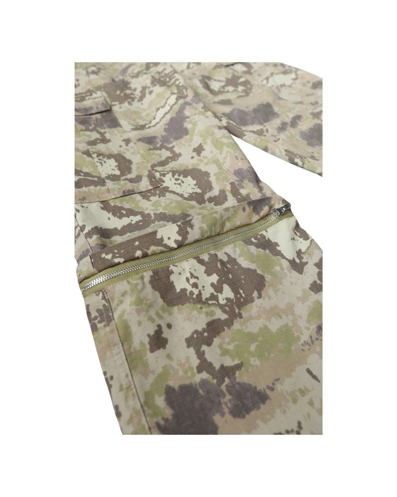 Army Detachable Baggy Cargo Pants (Sand)
