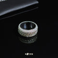 Iced Spinning Cuban Ring