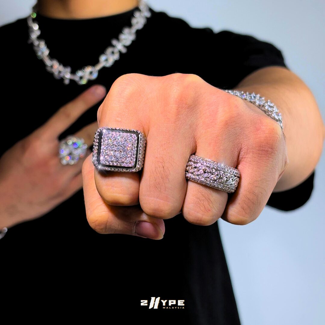Iced Champion Signet Ring