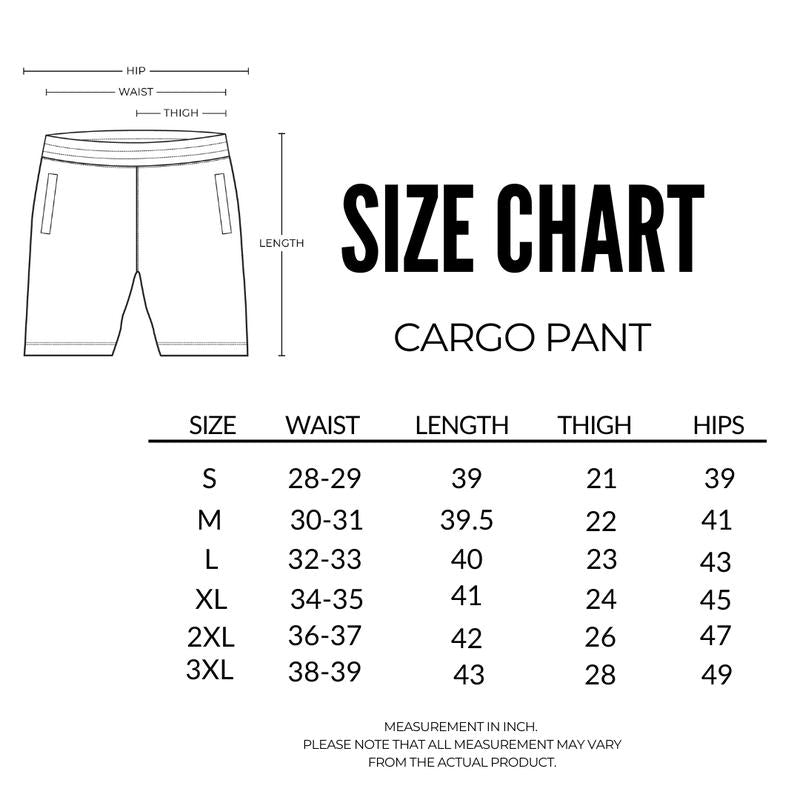 Army Detachable Baggy Cargo Pants (Sand)