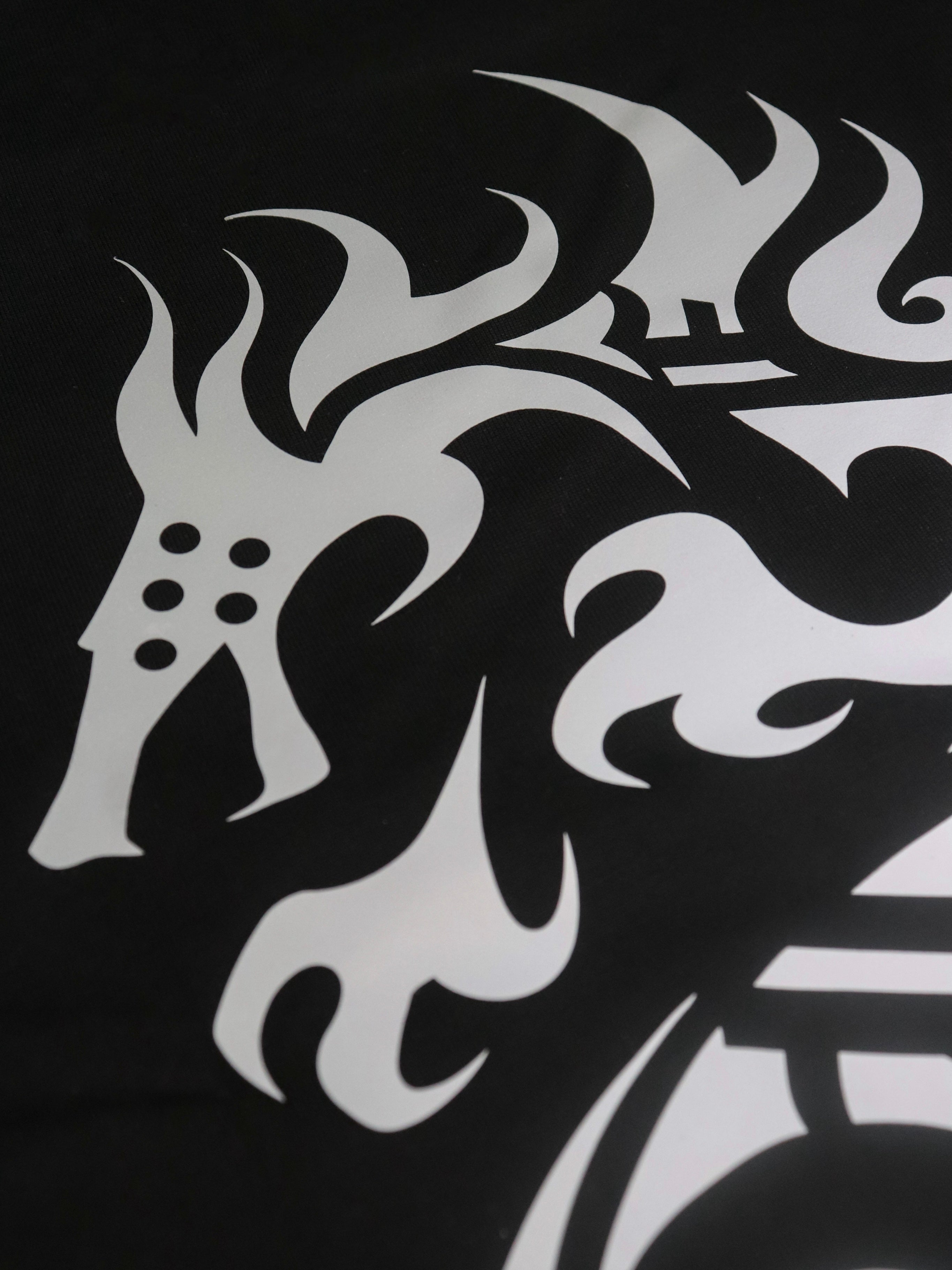 3M Reflective Dragon Aura Tee Black