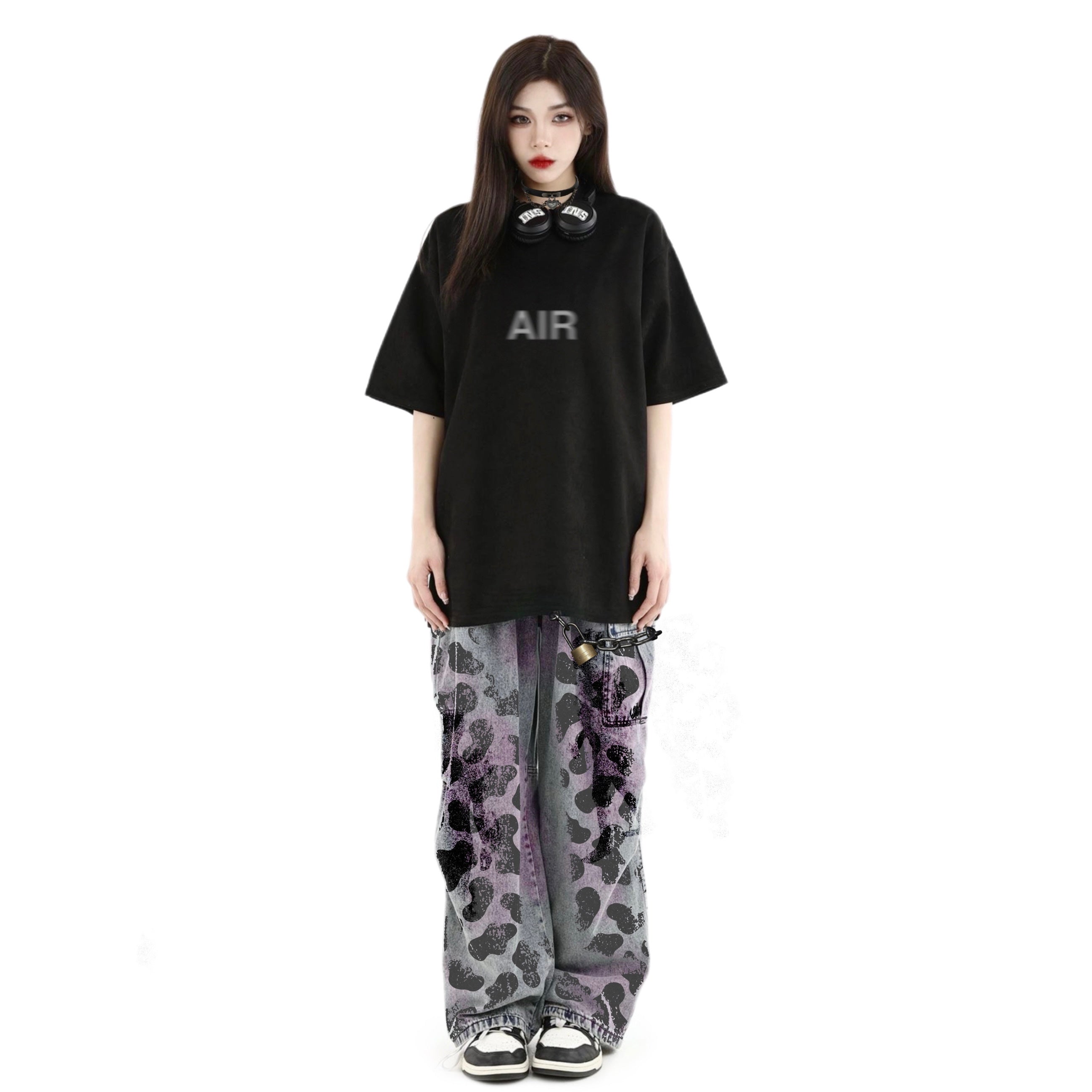 Air Logo Tee Black