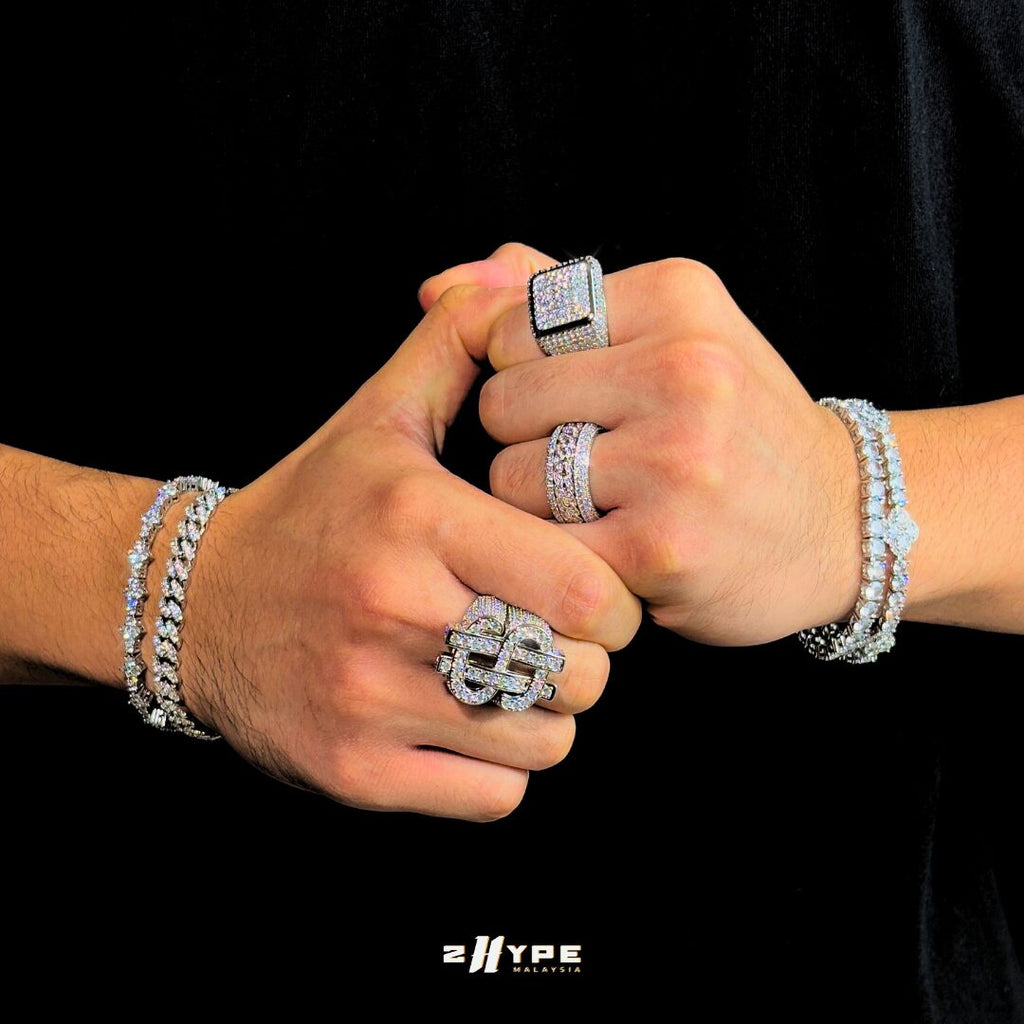 Iced Champion Signet Ring
