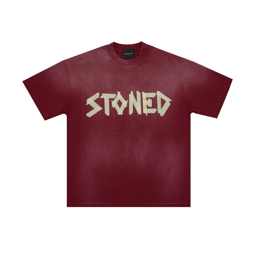 Golden Jade : Stoned Tape Wash Tee