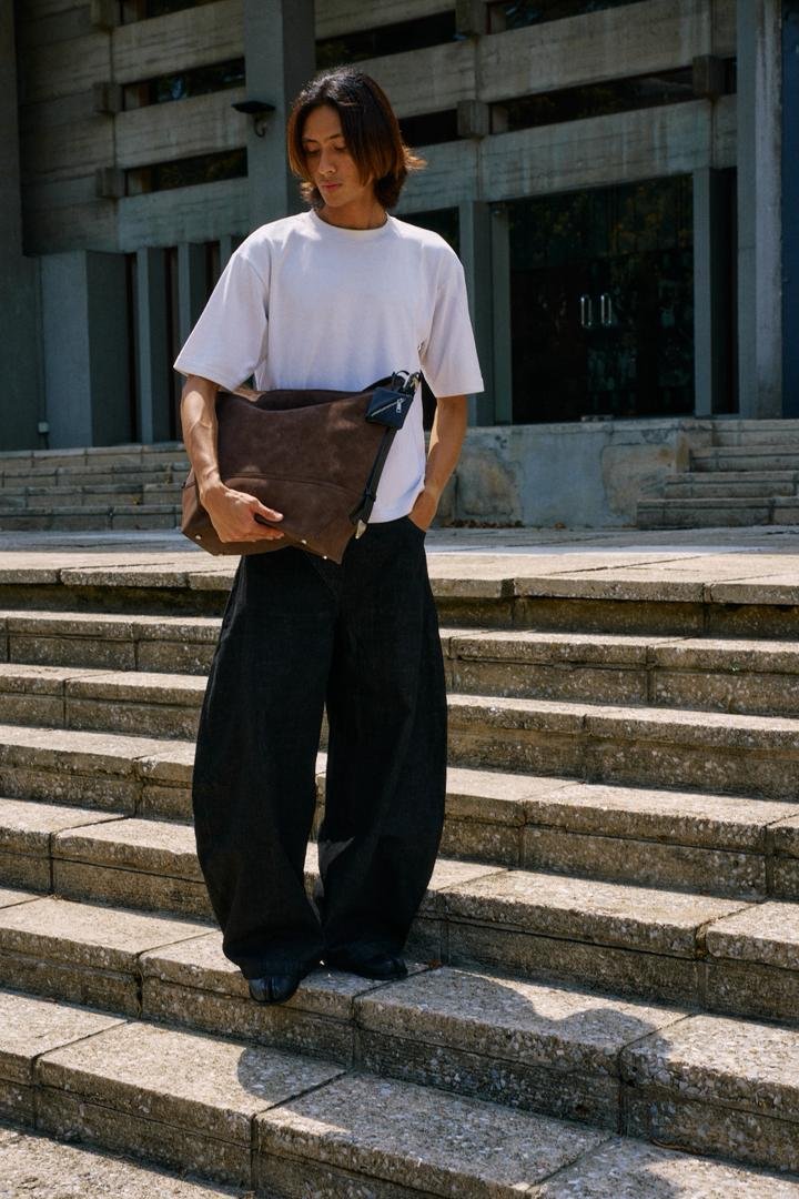 Kota Commuter Suede Hobo Bag