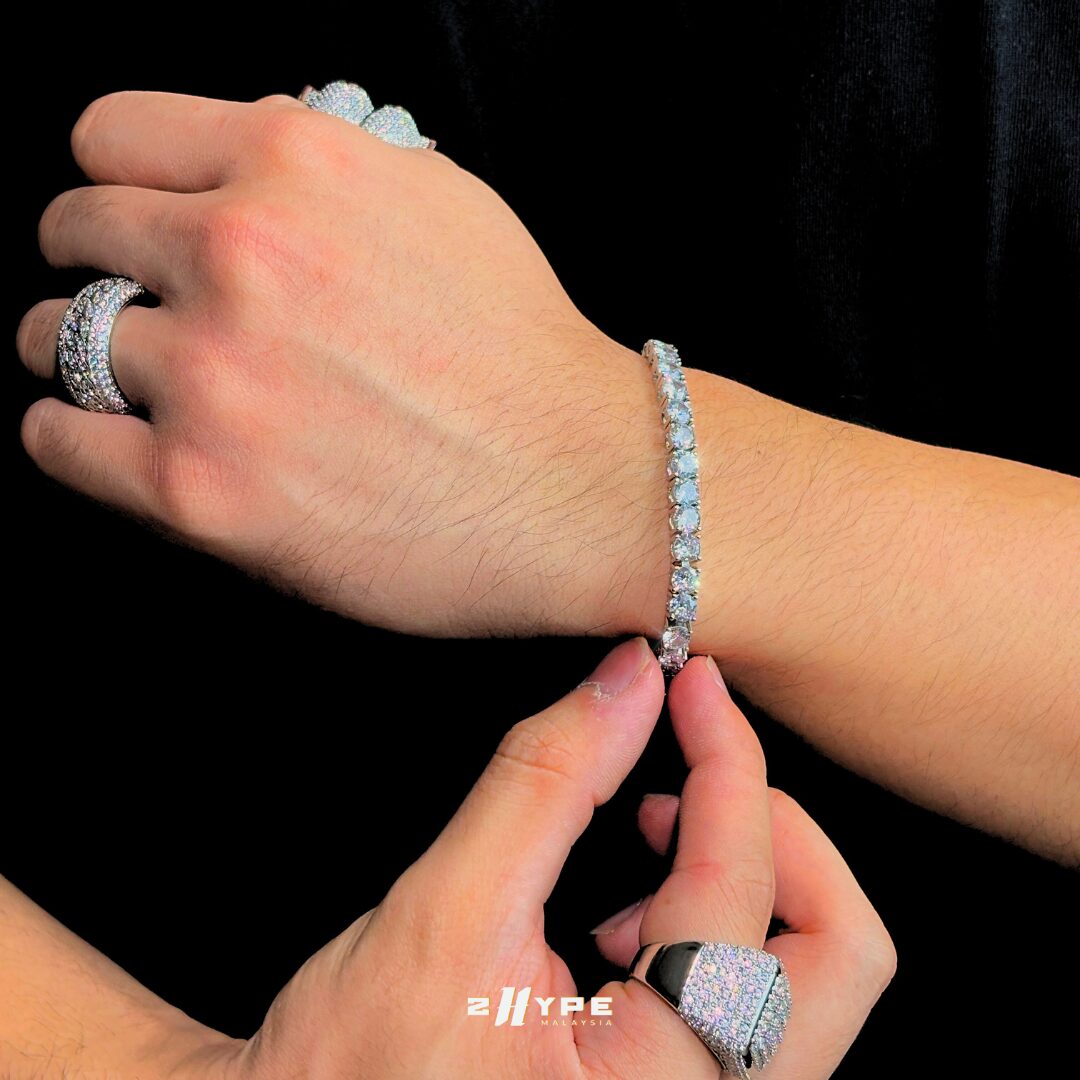 Tennis Bracelet (Silver) 5mm