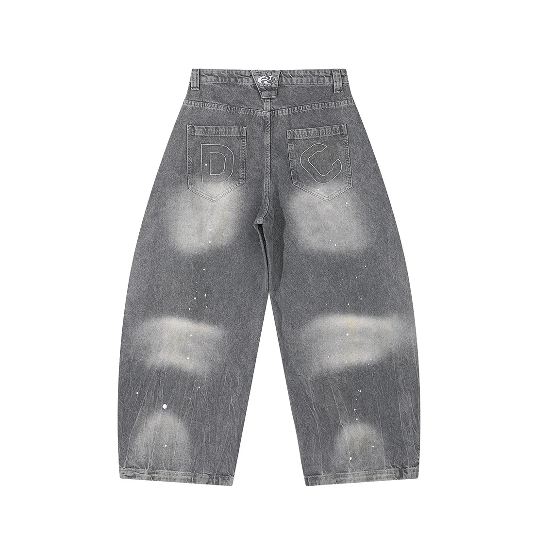 Baggy Curve Jeans (Vintage Grey)