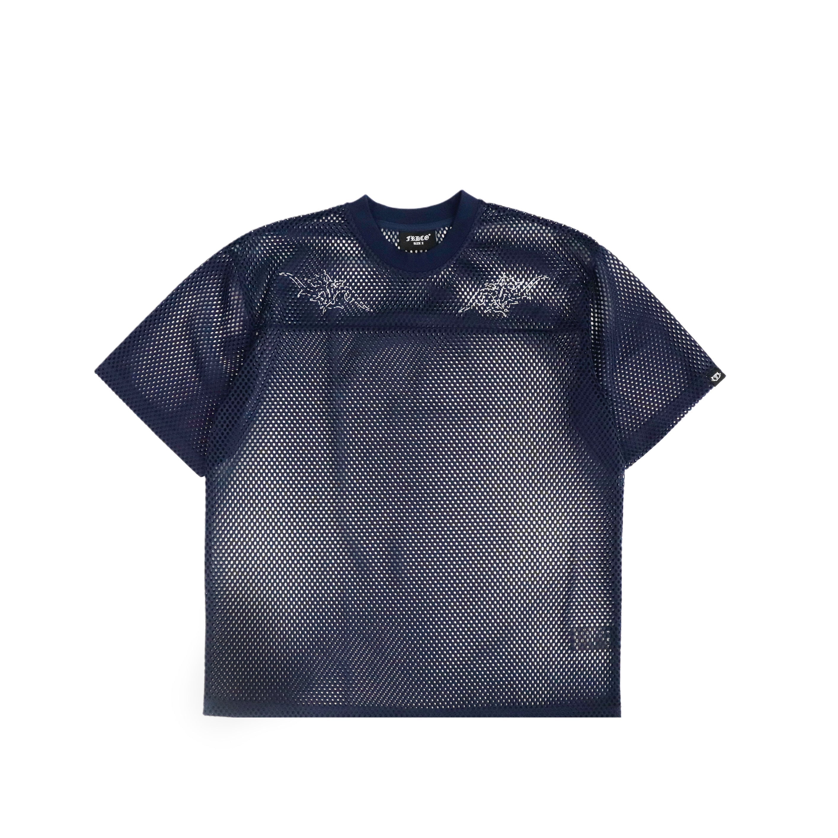 Aura Mesh Tee Navy