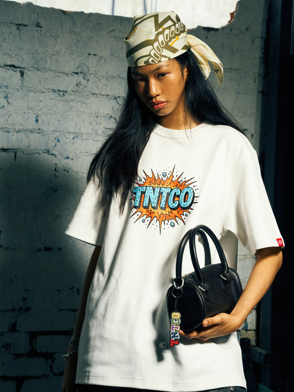 Burst Logo Tee (White)