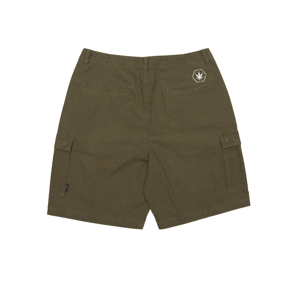 Blessed25 : Cargo Shorts Olive