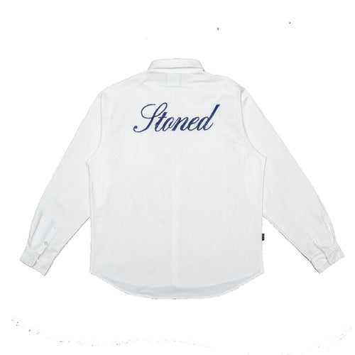 Blessed25 : White L/S Shirt White