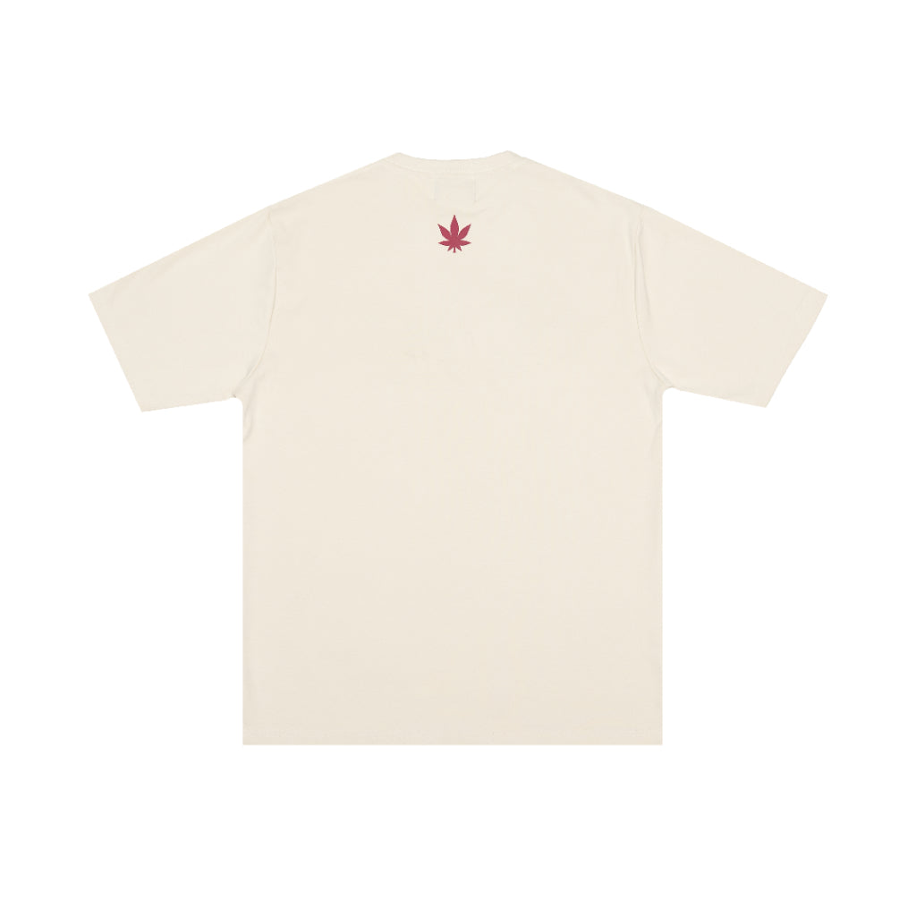 Blessed25 : Finished Logo Tee Beige