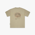 Scribbles Chaotic Peace L-Broad Tee - Dust Olive