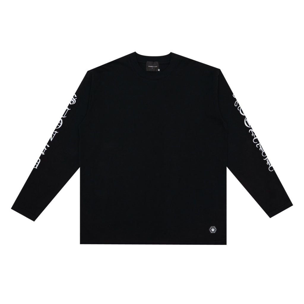 WBB25 : Letter L/S Tee Black