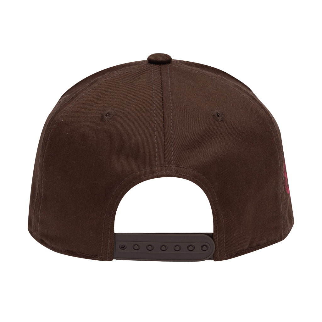 WBB25 : Icon Snapback Brown