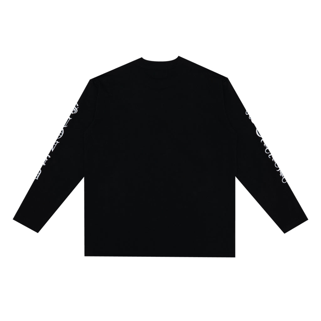 WBB25 : Letter L/S Tee Black