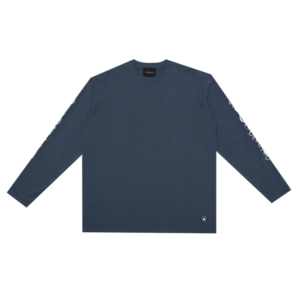 WBB25 : Letter L/S Tee Navy