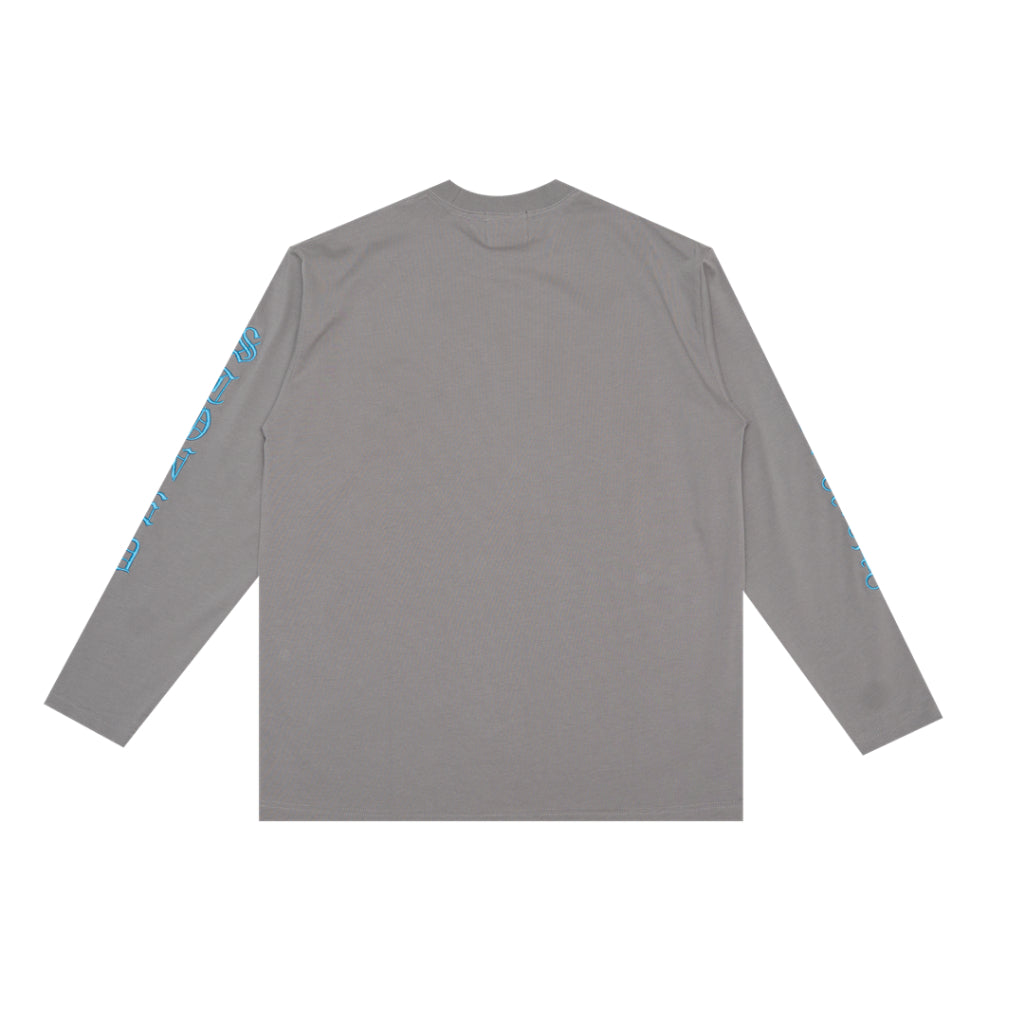 WBB25 : Letter L/S Tee Grey