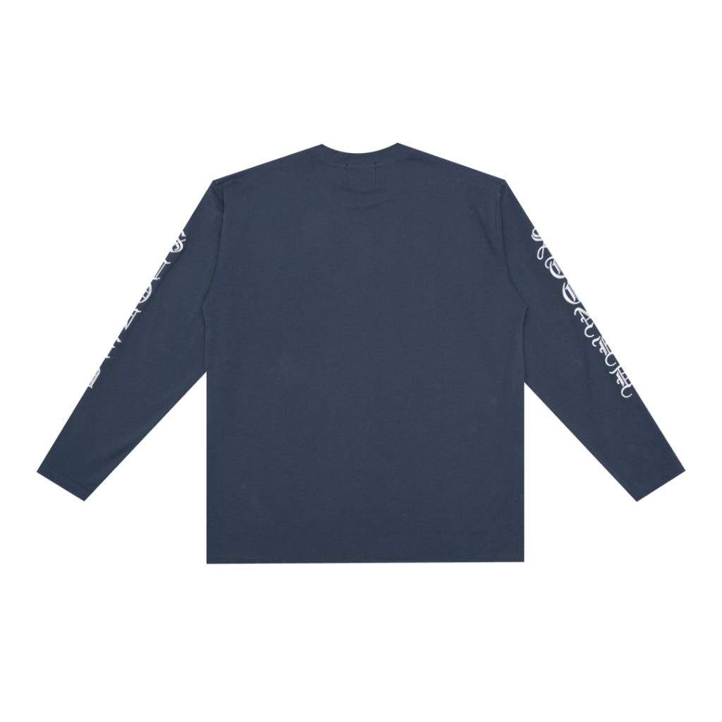 WBB25 : Letter L/S Tee Navy