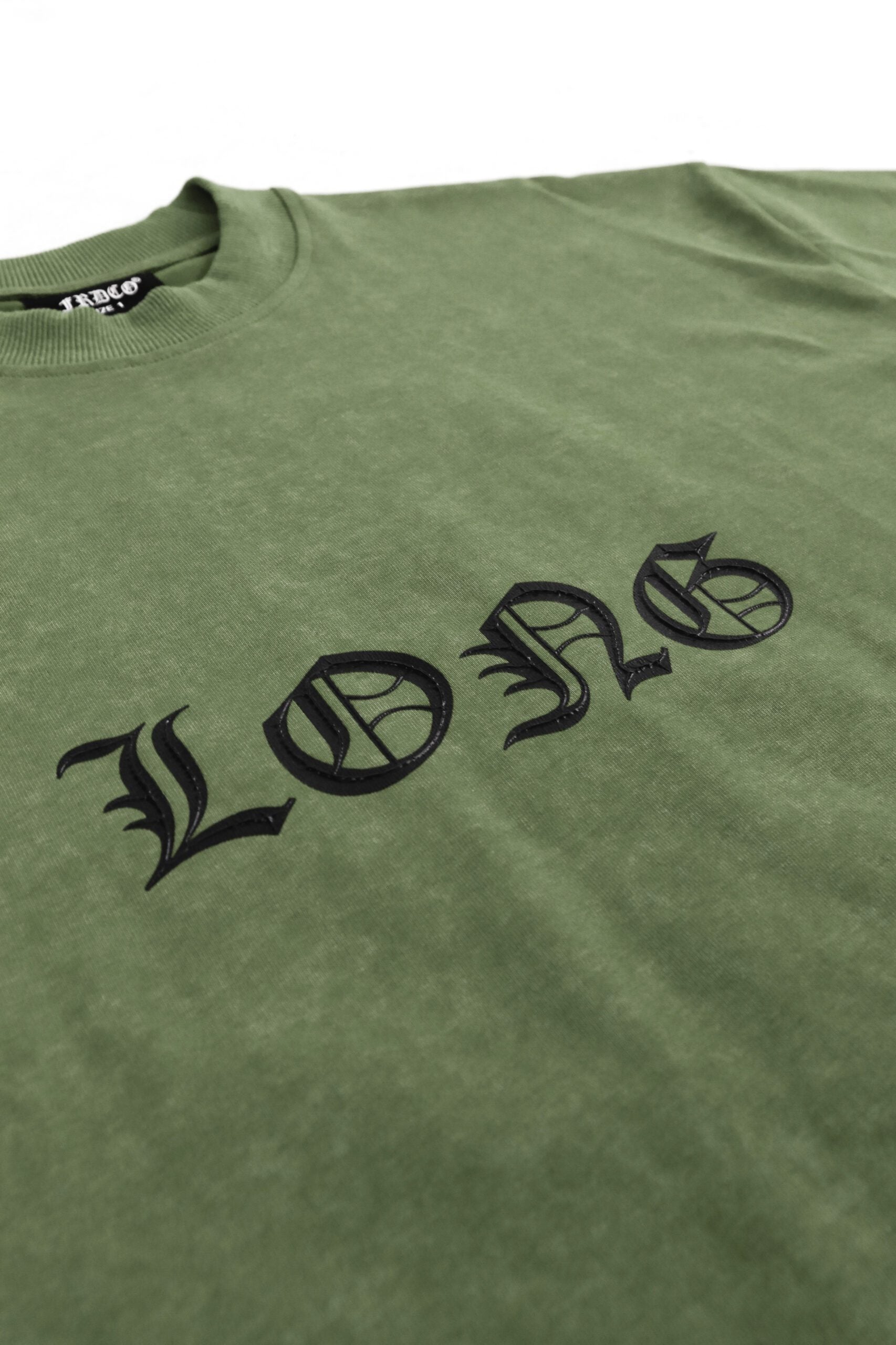 Dark Dragon Stoned Wash Tee Green