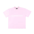 SS24 Embossed Logo Tee Pink