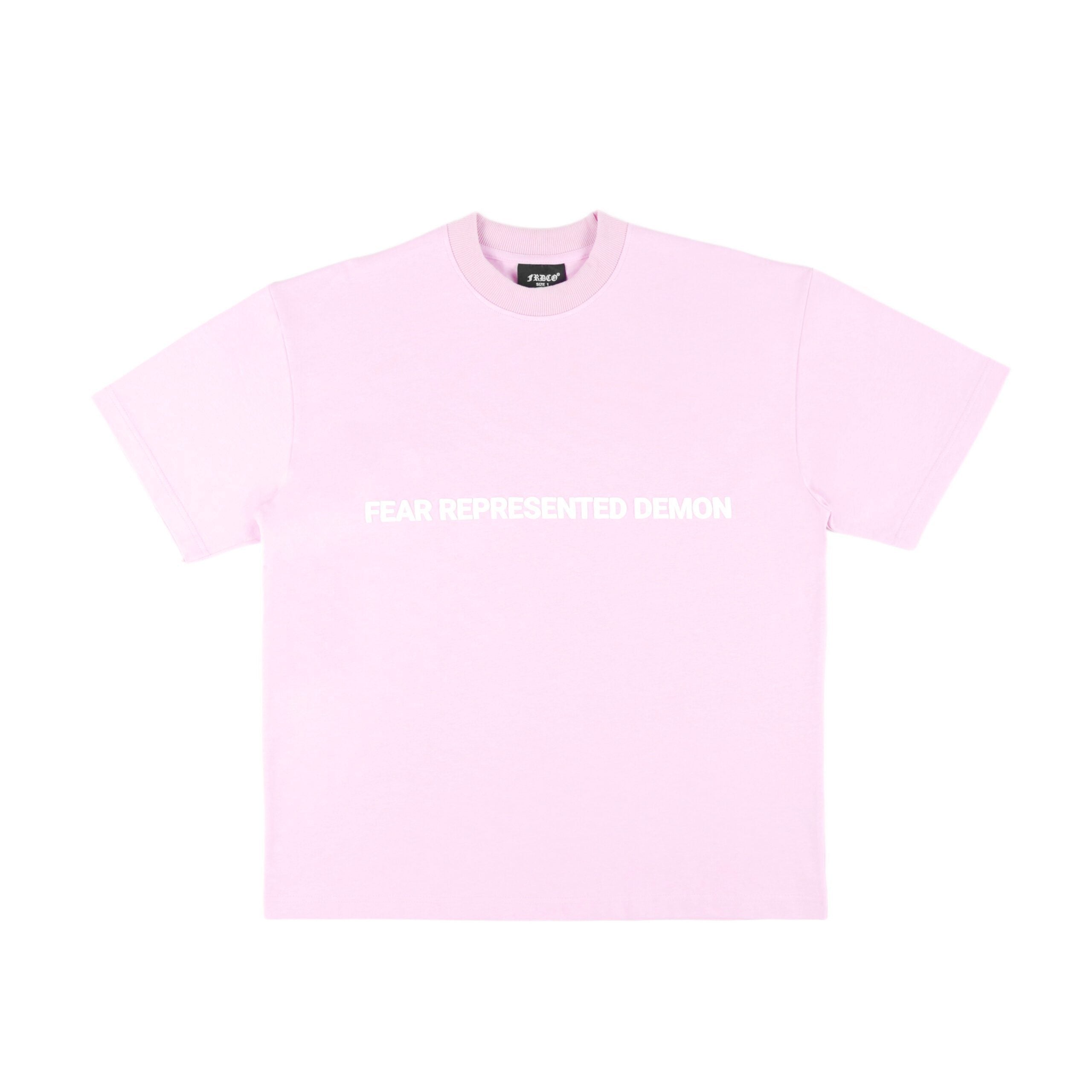 SS24 Embossed Logo Tee Pink
