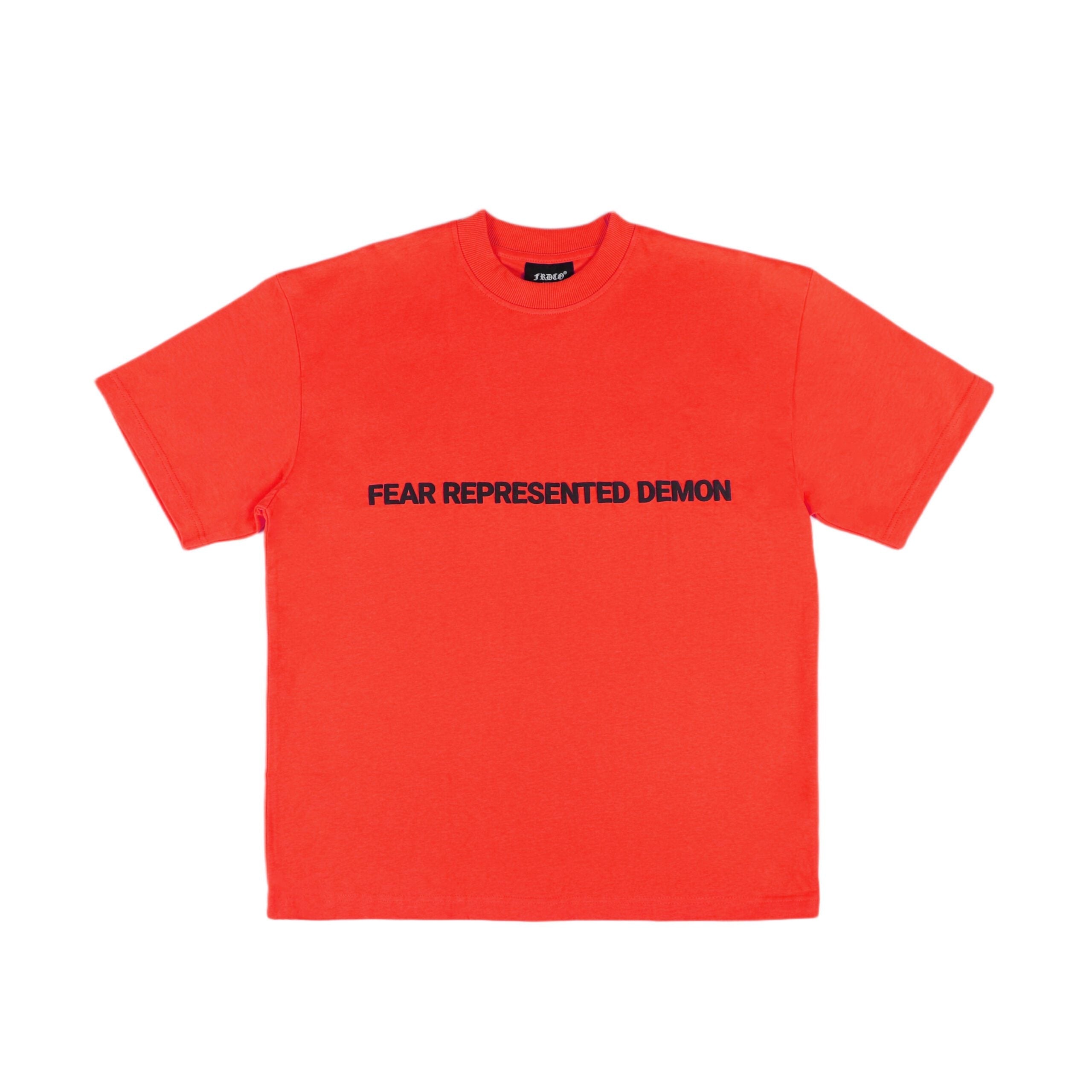 SS24 Embossed Logo Tee Red