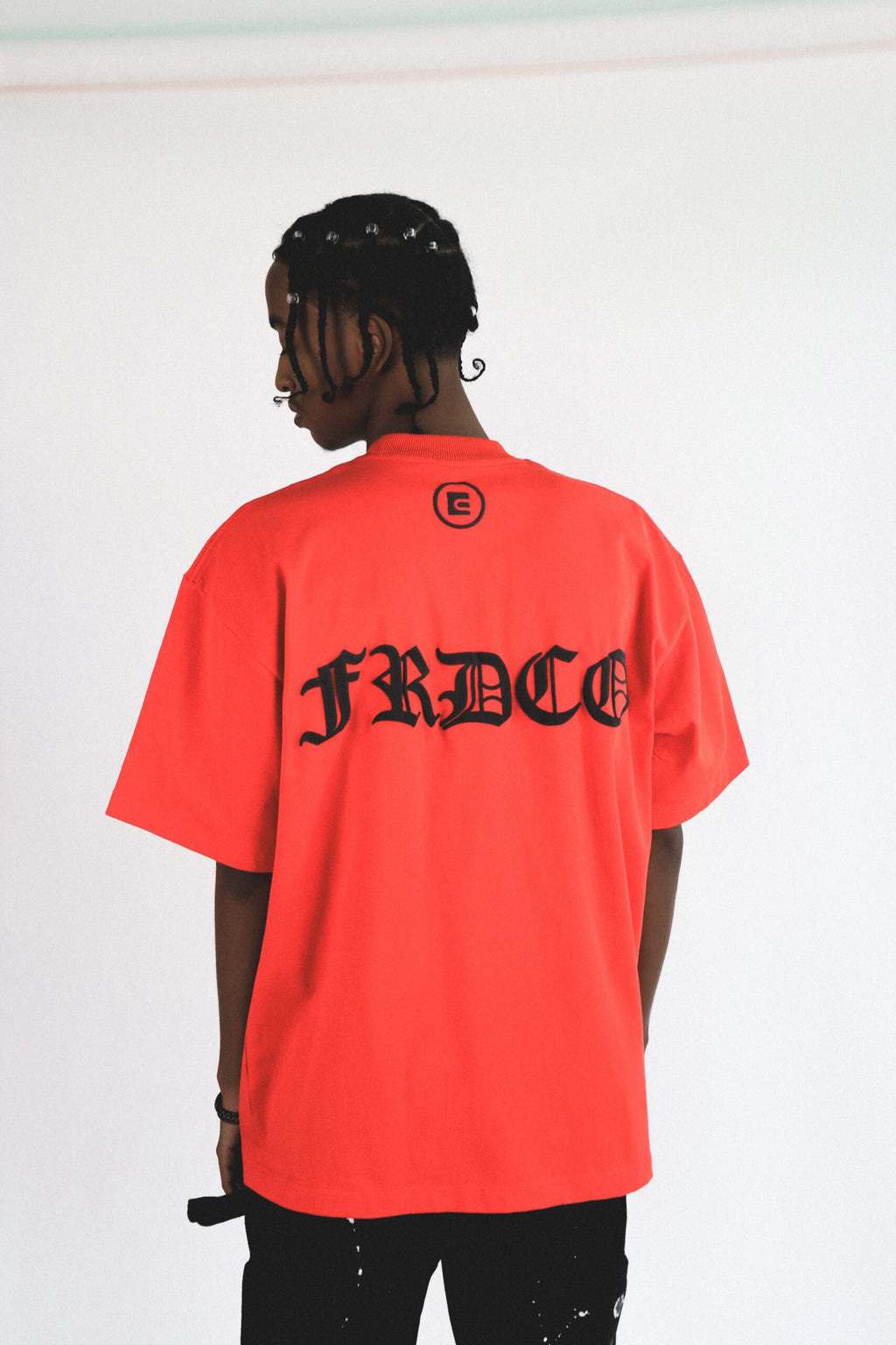 SS24 Embossed Logo Tee Red