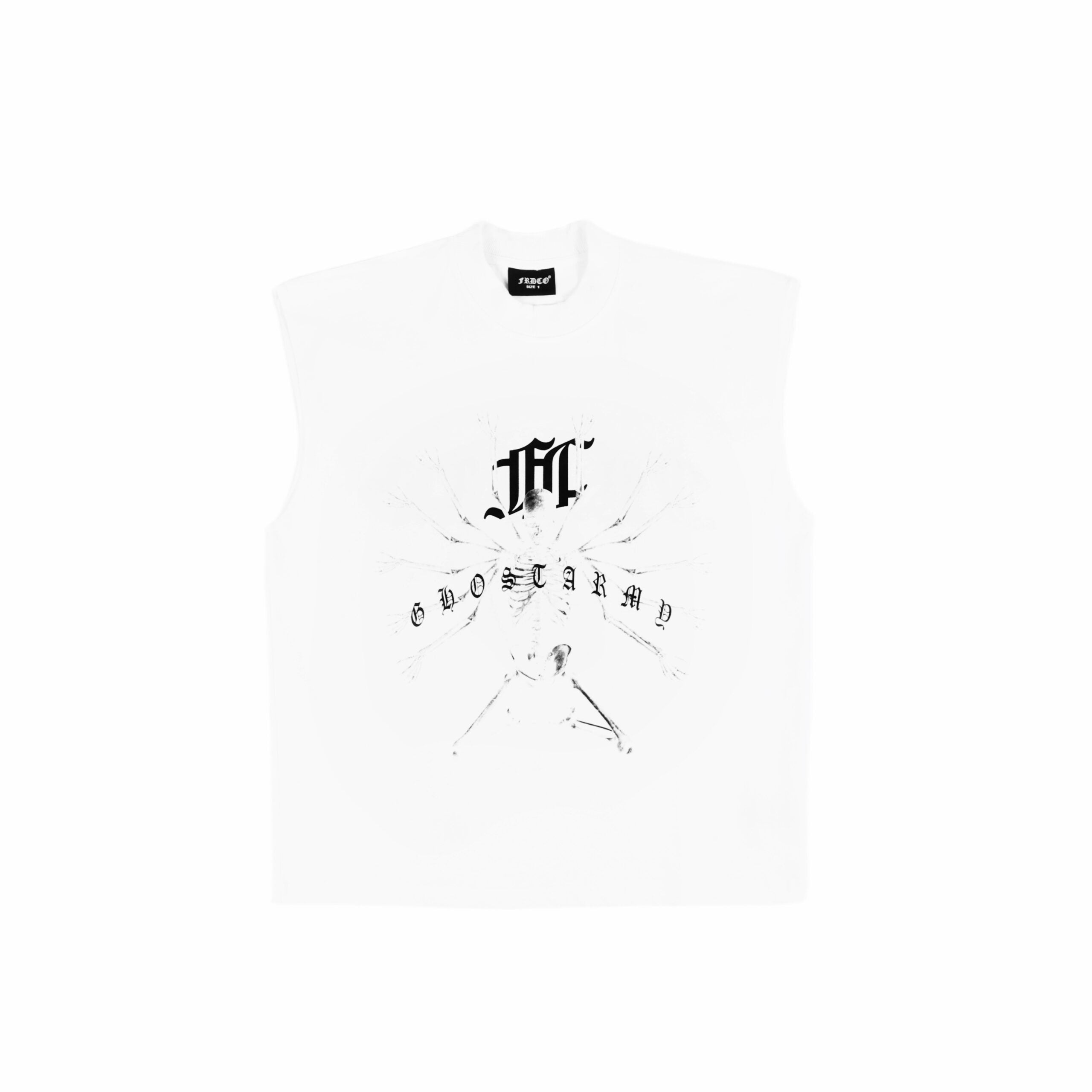 Ghost Army Logo Tee White