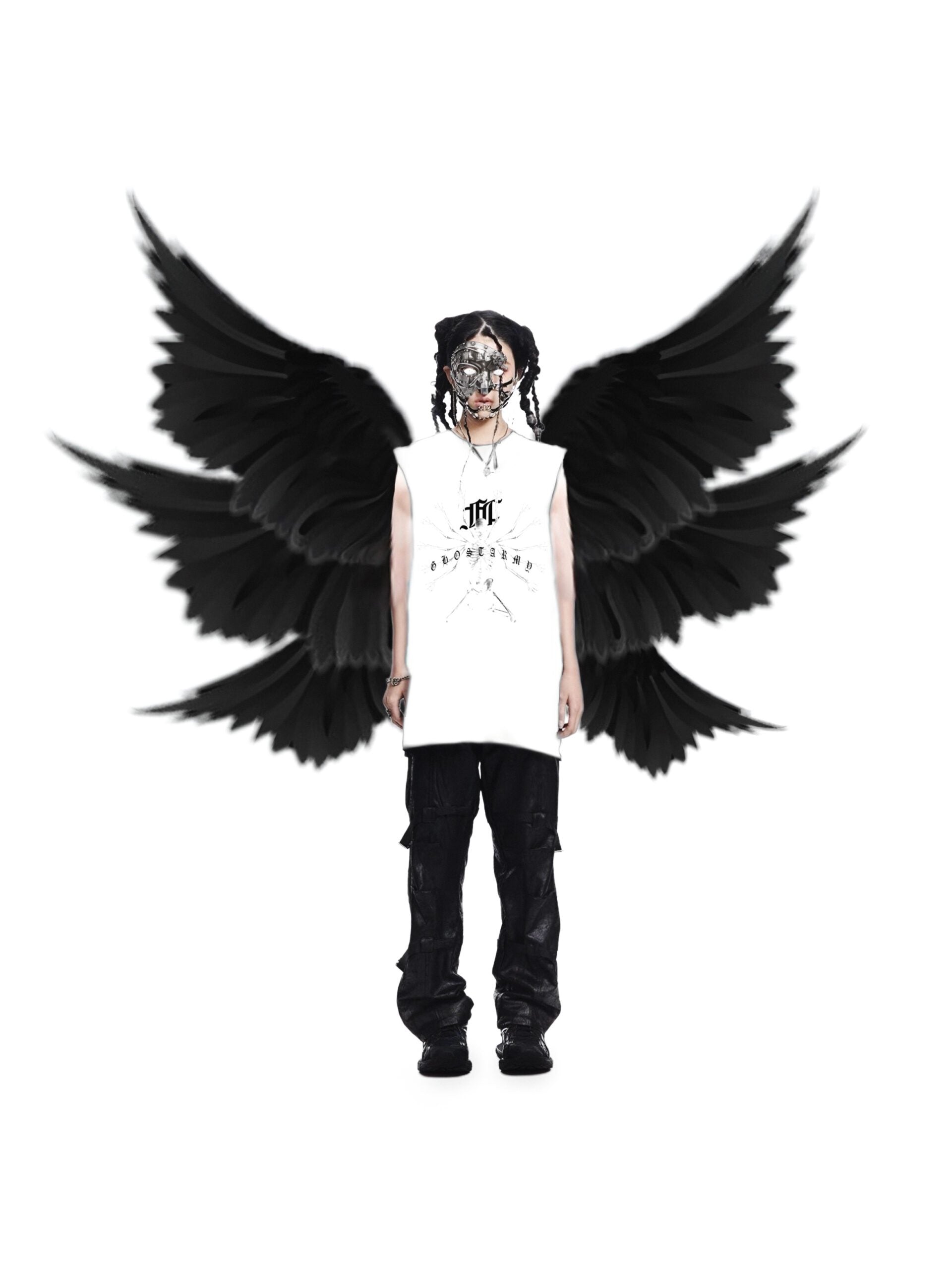Ghost Army Logo Tee White