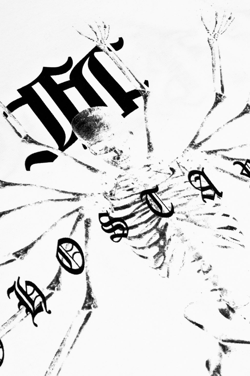 Ghost Army Logo Tee White